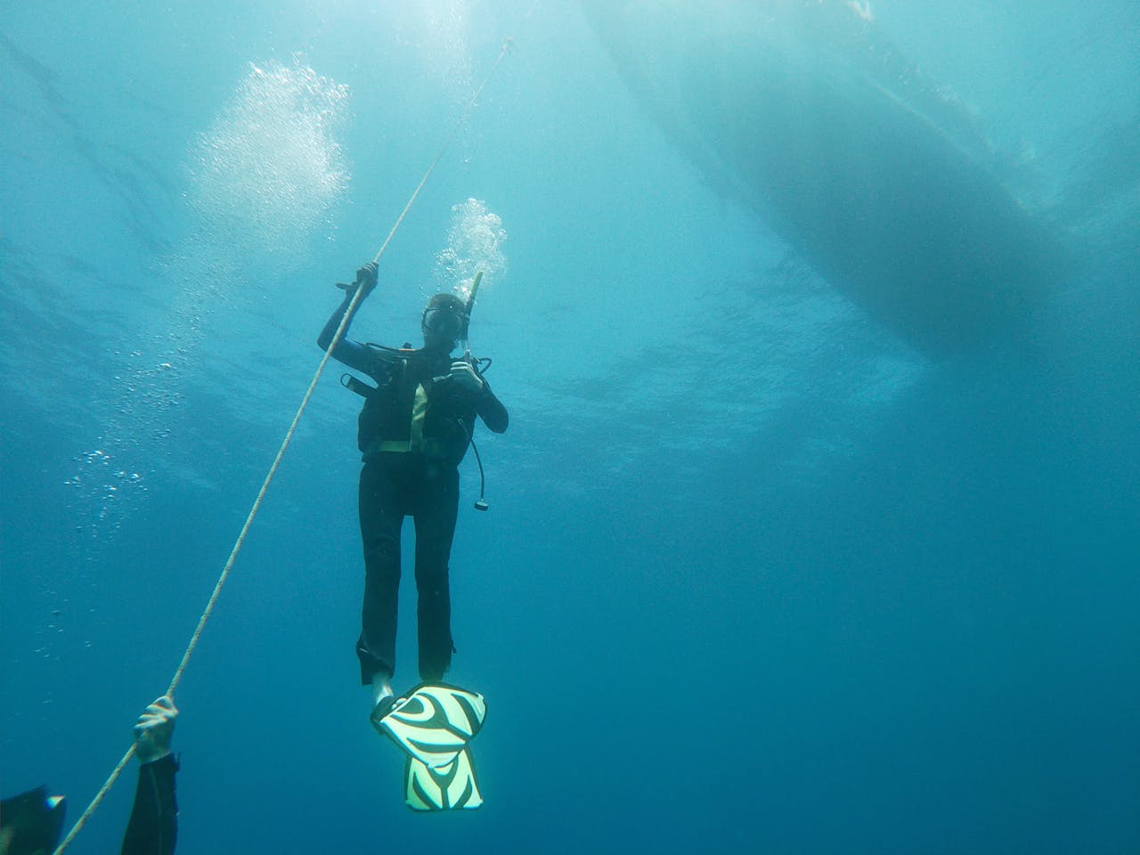 David Saroni : instructeur de plongée passionné des Maldives